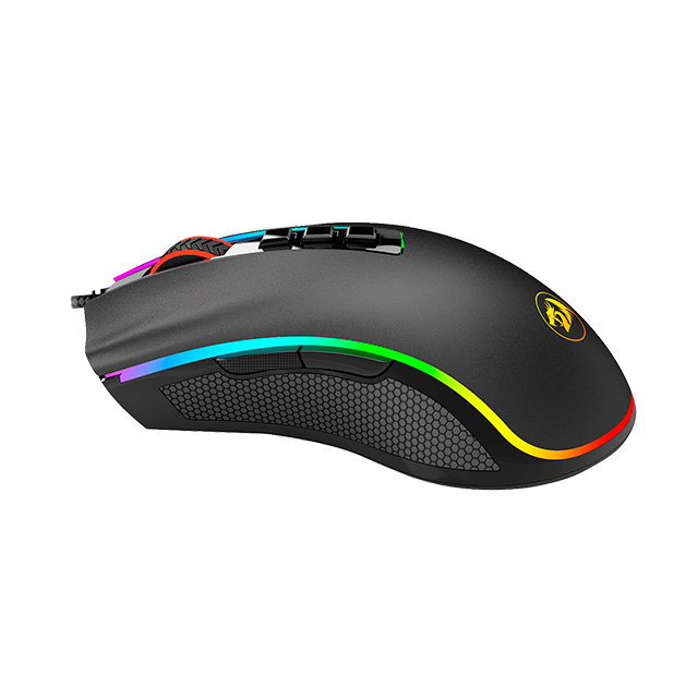 Mouse Gamer Redragon Óptico Cobra Chroma M711, Alámbrico, USB-A, 10.000DPI, Negro