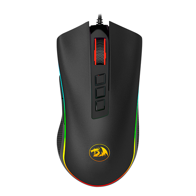 Mouse Gamer Redragon Óptico Cobra Chroma M711, Alámbrico, USB-A, 10.000DPI, Negro