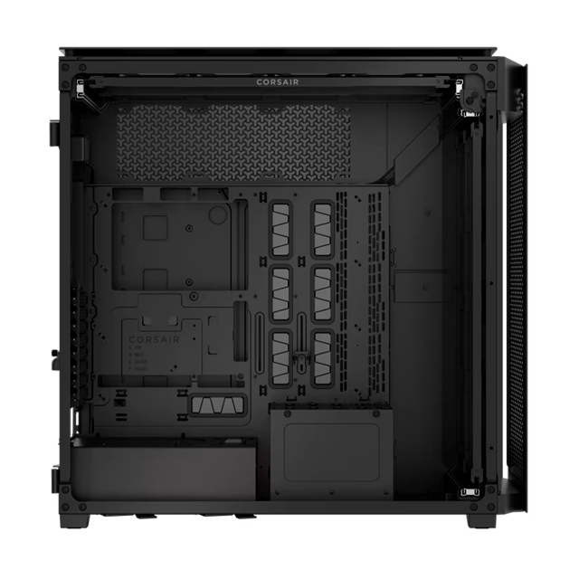Gabinete CORSAIR iCUE LINK 9000D RGB AIRFLOW Full Tower, ATX/EATX/Micro-ATX/Mini-ITX, USB 3.0, sin Fuente, Negro