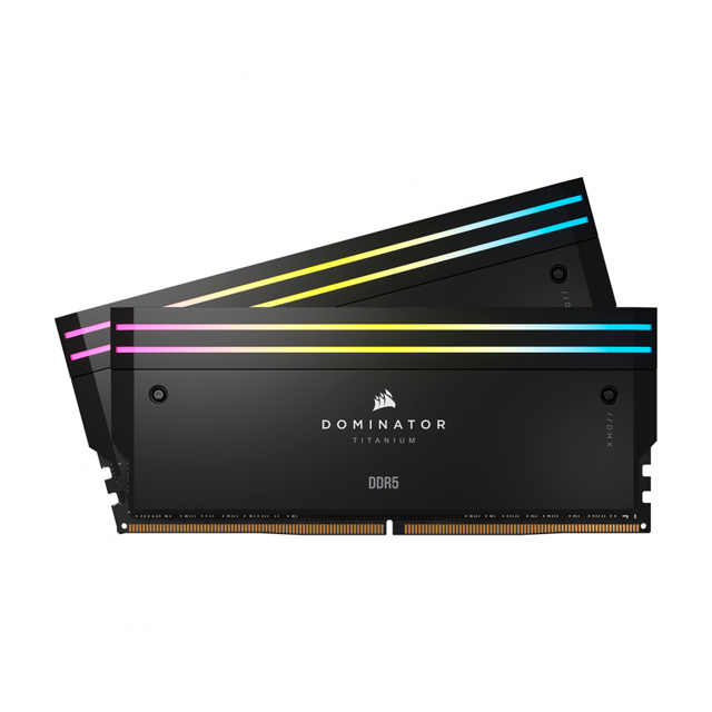 Kit Memoria RAM Corsair Dominator Titanium DDR5, 6400MHz, 64GB - 2 x 32GB, CL32, XMP