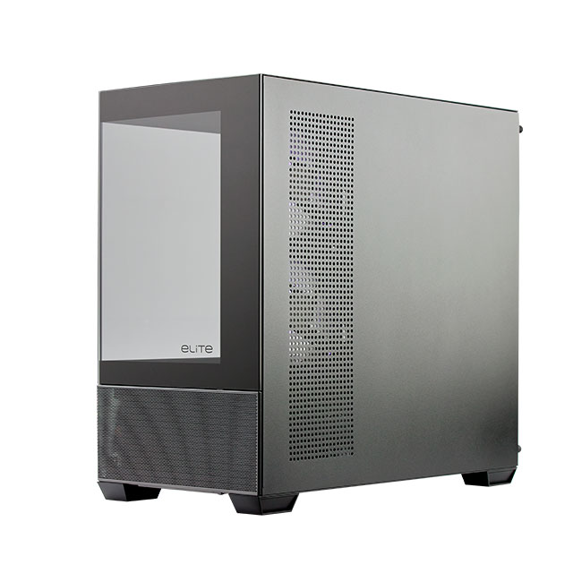 Gabinete Cooler Master ELITE 490, Mini-Tower, Micro-ATX/Mini-ITX, USB 3.0, sin Fuente, 3 Ventiladores Instalados, Negro