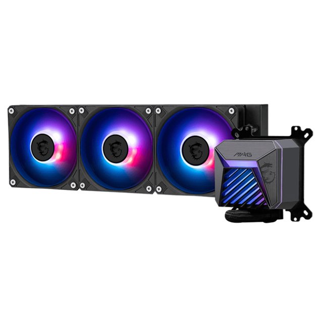 MSI MAG CORELIQUID A15 360 Enfriamiento Líquido para CPU, 3x 120mm, hasta 2050RPM, Negro