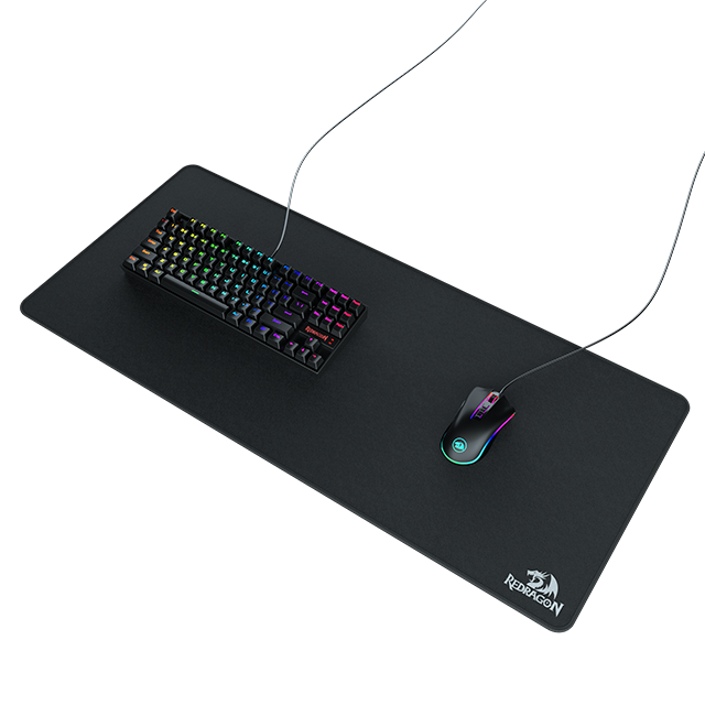Mousepad Gamer Redragon Flick XL, 40cm x 90cm, 4mm, Negro