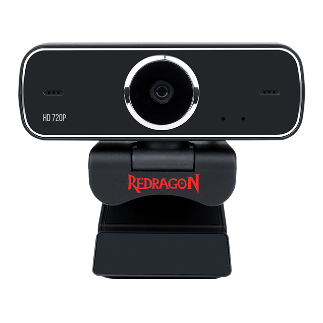 Redragon Webcam Streamer Fobos GW600, 1296 x 732 Pixeles, USB, Negro