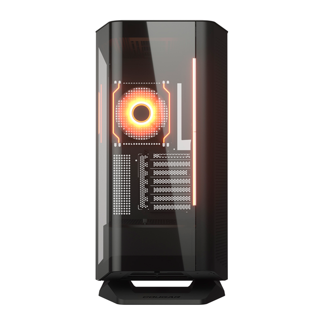 Gabinete Cougar FV270 RGB, Midi-Tower, ATX/CEB/EATX/Micro-ATX/Mini-ITX, USB 3.0, sin Fuente, 4 Ventiladores Instalados, Negro