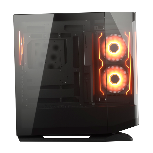 Gabinete Cougar FV270 RGB, Midi-Tower, ATX/CEB/EATX/Micro-ATX/Mini-ITX, USB 3.0, sin Fuente, 4 Ventiladores Instalados, Negro