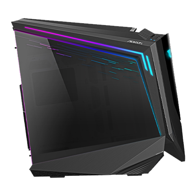 Gabinete AORUS C700 Glass con Ventana ARGB, Full-Tower, ATX/EATX/Micro ATX/Mini-ITX, USB 3.1, sin Fuente, Negro