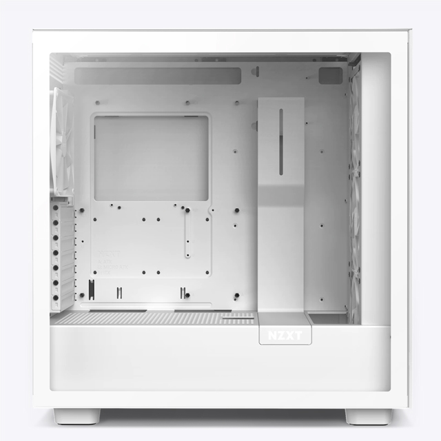 Gabinete NZXT H7 Elite con Ventana RGB, Midi-Tower, Mini-ITX/Micro-ATX/ATX/EATX, USB 3.0, sin Fuente, Blanco Mate