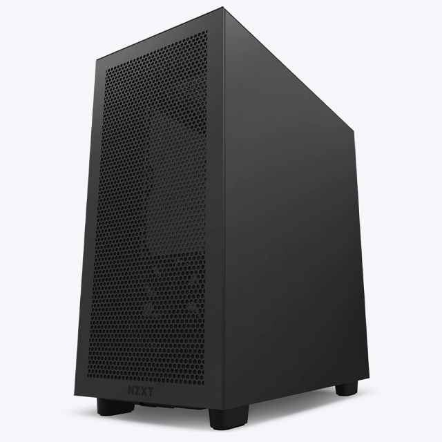 Gabinete NZXT H7 Flow con Ventana, Midi-Tower, Mini-ITX/Micro-ATX/ATX/EATX, USB 3.0, sin Fuente, Negro Mate