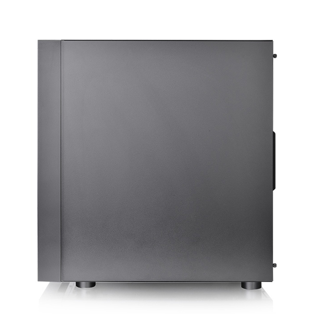 Gabinete Thermaltake H570 con Ventana ARGB, Midi-Tower, Micro-ATX/Mini-ITX/EATX, USB 2.0/3.0, sin Fuente, 4 Ventiladores Instalados (3x ARGB), Negro