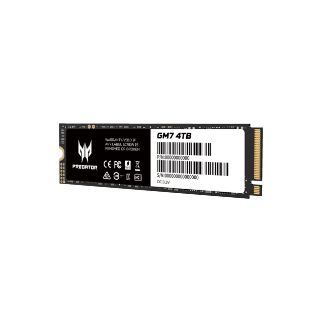 SSD Acer GM7 NVMe, 4TB, PCI Express 4.0, M.2