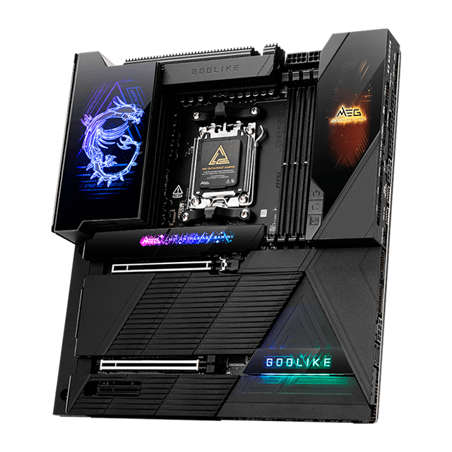 Tarjeta Madre MSI MEG X870E GODLIKE, E-ATX, Socket AM5, AMD X870E, 256GB DDR5, DP para AMD