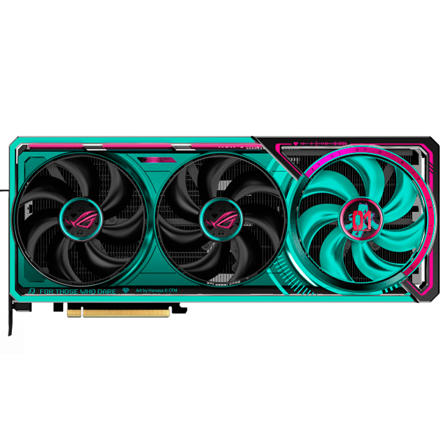 Tarjeta de Video ASUS NVIDIA ROG Astral GeForce RTX 5080 16GB OC Edition, 16GB 256-bit GDDR7, PCI Express 5.0 (Hatsune Miku Edition)