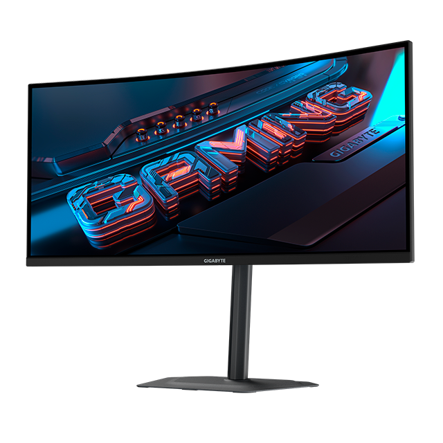 Monitor Gamer Curvo Gigabyte GS34WQCA LCD 34", 3440x1440 Ultra Wide Quad HD, FreeSync, 120Hz, HDMI/DisplayPort, Negro