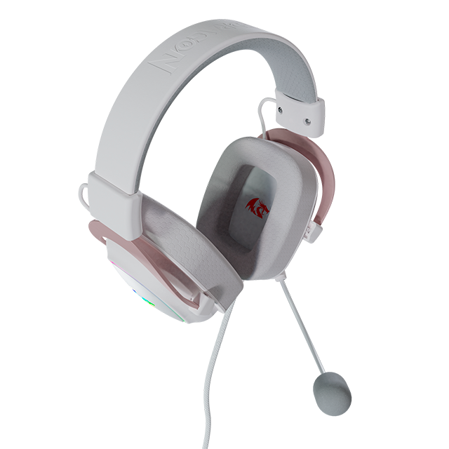 Redragon Audífonos Gamer Zeus X H510 7.1, Alámbrico, 3.5mm/USB, Blanco