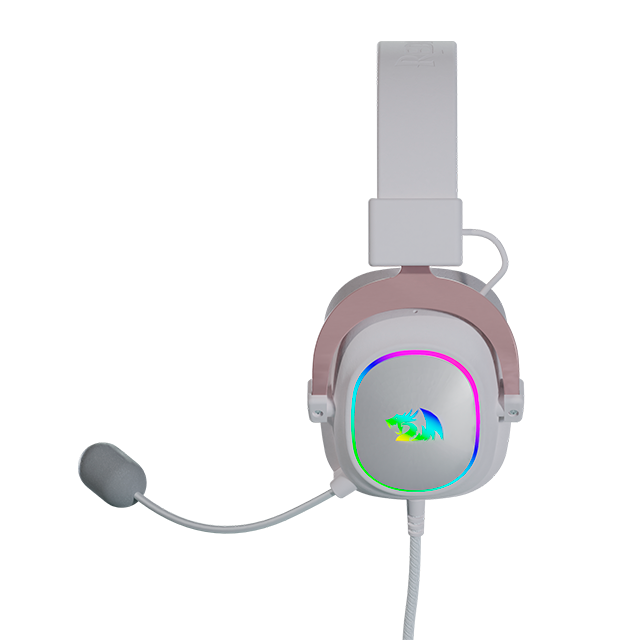 Redragon Audífonos Gamer Zeus X H510 7.1, Alámbrico, 3.5mm/USB, Blanco