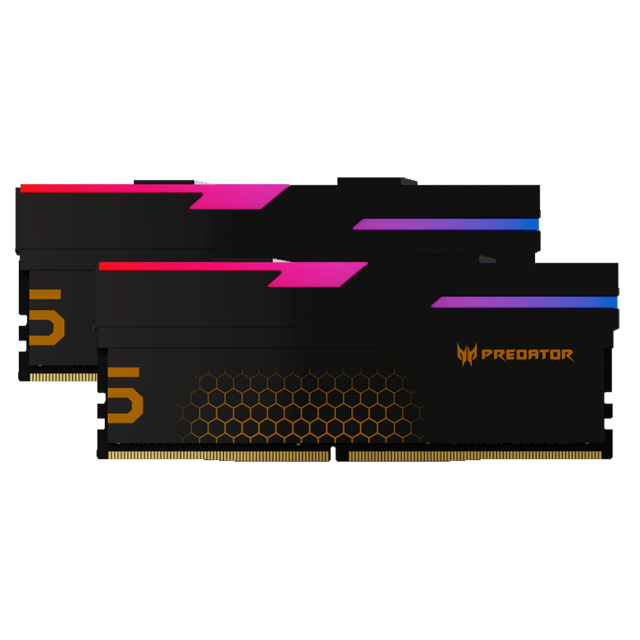 Kit Memoria RAM Acer Predator Hermes DDR5, 6400MHz, 64GB - 2 x 32GB, CL32, XMP