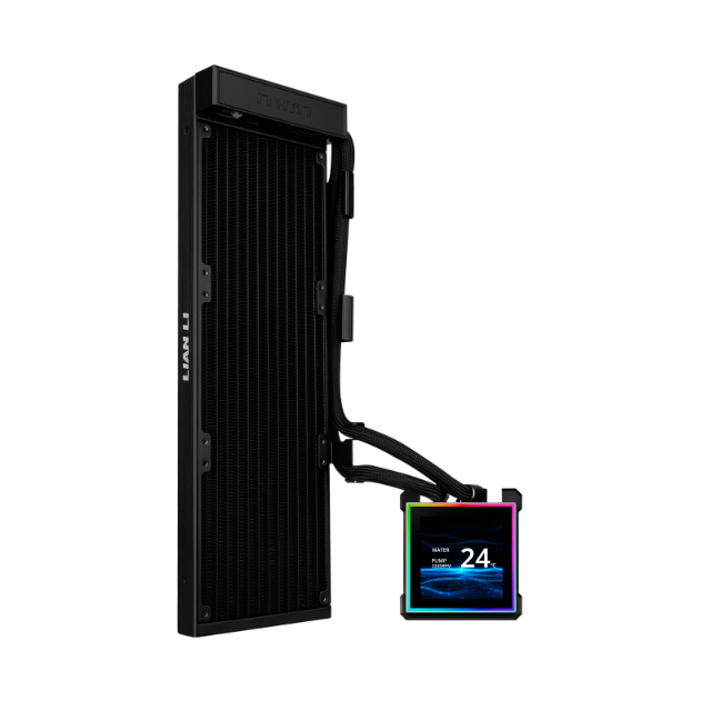 Lian Li HydroShift II LCD-S CL Enfriamiento Líquido para CPU, 3x 120mm, hasta 3200RPM, Negro