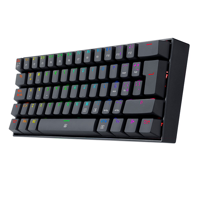 Teclado Gamer Redragon Dragonborn K630 RGB, Teclado Mecánico, Switch Redragon Red, Alámbrico, Negro