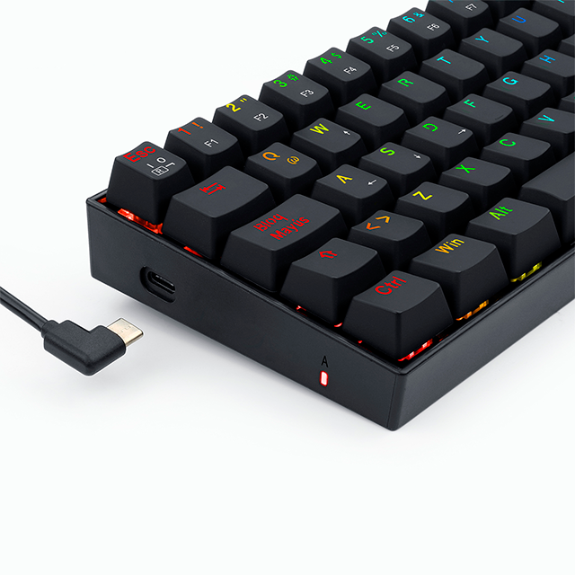 Teclado Gamer Redragon Dragonborn K630 RGB, Teclado Mecánico, Switch Redragon Red, Alámbrico, Negro