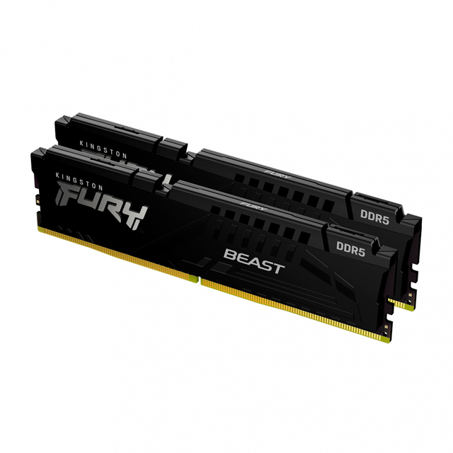 Kit Memoria RAM Kingston FURY Beast DDR5, 5200MHz, 32GB - 2 x 16GB, CL40, XMP