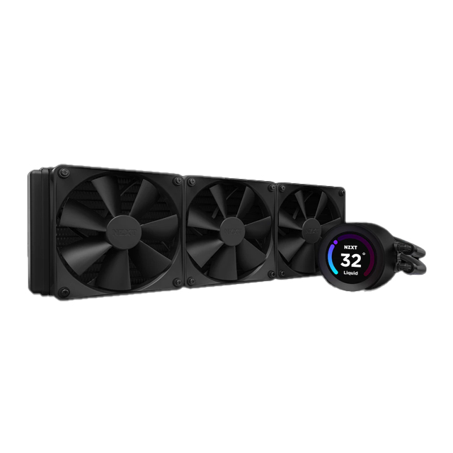 NZXT Kraken Elite 360 Enfriamiento Líquido para CPU, 3x 120mm, 500 - 1800RPM, Negro