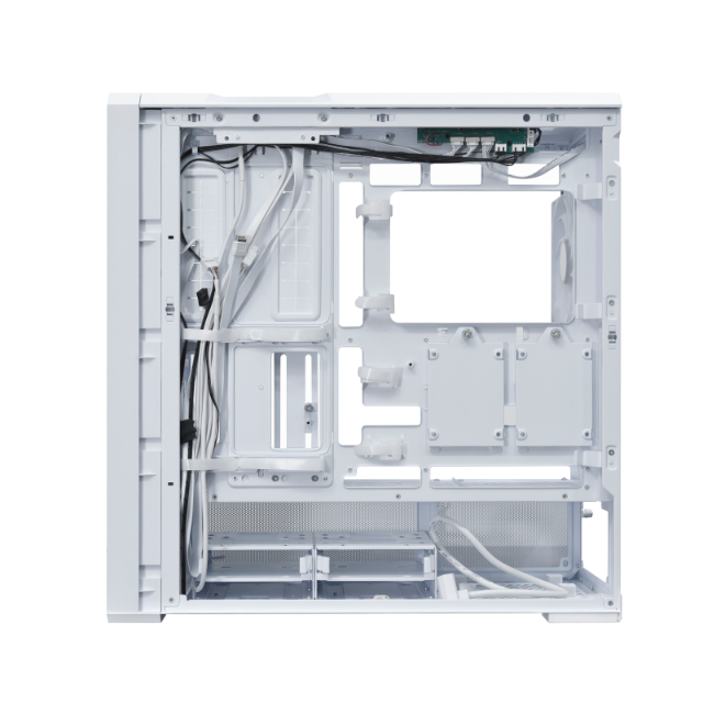 Gabinete Lian Li LANCOOL 217 INF con Ventana, E-ATX/ATX/Micro-ATX/Mini-ITX, USB 3.0, sin Fuente, 3 Ventiladores Instalados, Blanco