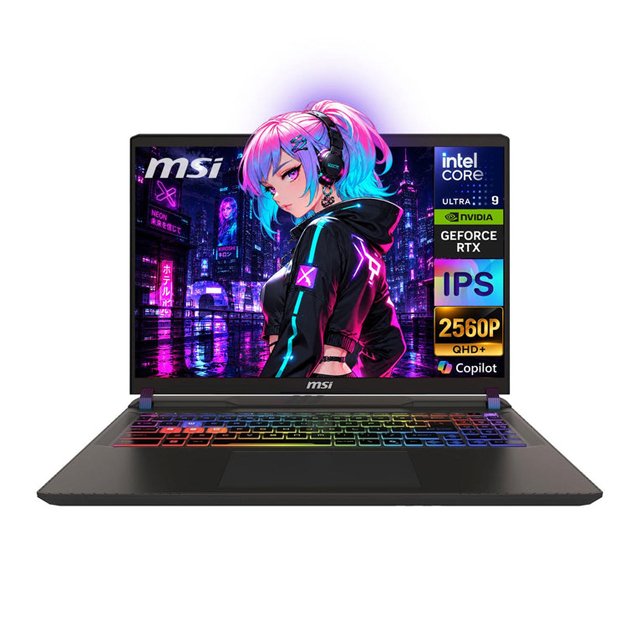 Laptop Gamer MSI Vector 16 HX AI A2XWIG, 16" 2560x1600, Intel Core Ultra 9 275HX, NVIDIA GeForce RTX 5080, 16GB, 1TB SSD, Windows 11 Home, Inglés