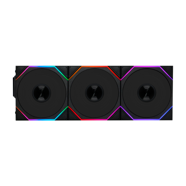 Kit Ventiladores Lian Li UNI FAN TL Wireless 120, 3x 120mm, 2600RPM, ARGB, Negro