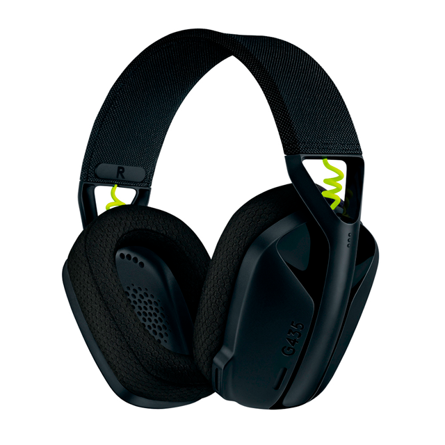 Logitech Audífonos Gamer G435 para PC/PS4/PS5, Inalámbrico, USB-A, Negro