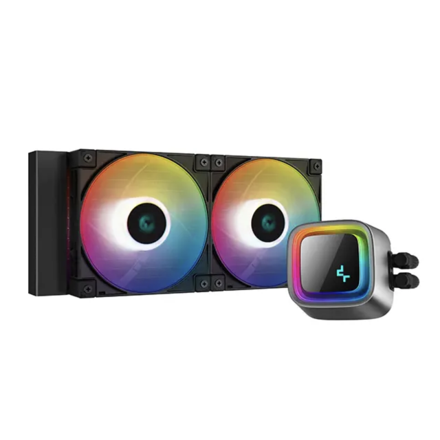 Enfriamiento Líquido DEEPCOOL LS520 SE / 240mm / 500~2250 RPM / 2x120mm / / Negro (NO BOX)
