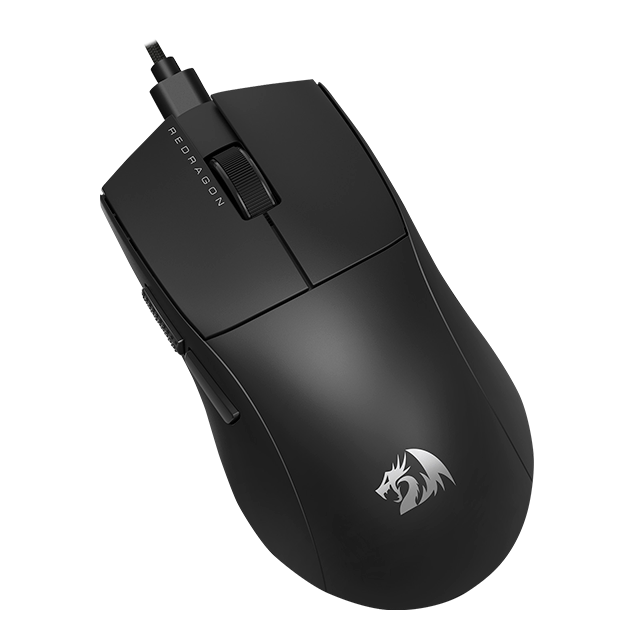 Mouse Gamer Redragon KING M724, Alámbrico, USB-A, 12400DPI, Negro