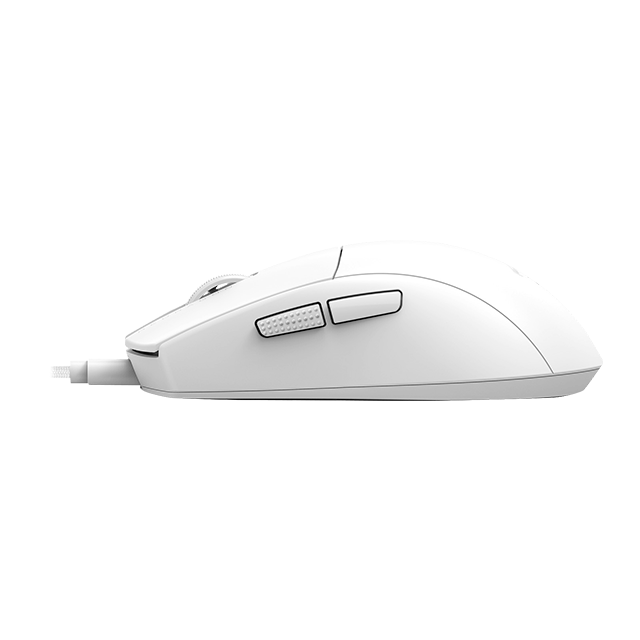 Mouse Gamer Redragon KING M724W, Alámbrico, USB-A, 12400DPI, Blanco