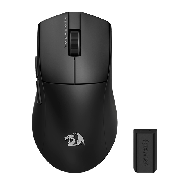 Mouse Gamer Redragon KING M916-PRO-1K, Alámbrico/Inalámbrico, USB/Bluetooth/RF, 1000DPI-26000DPI, Negro