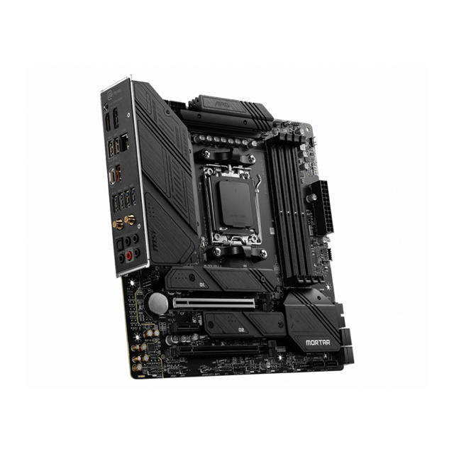 Tarjeta Madre MSI Micro-ATX MAG B650M MORTAR WIFI, S-AM5, AMD B650, HDMI, 128GB DDR5 para AMD