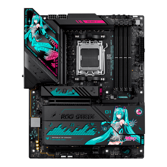 Tarjeta Madre ROG STRIX X870E-H GAMING WIFI7 (Hatsune Miku Edition)