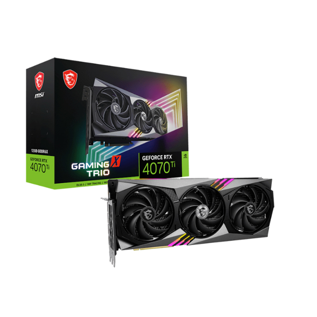 Tarjeta de Video MSI NVIDIA GeForce RTX 4070 Ti GAMING X TRIO, 12GB 192-bit GDDR6X, PCI Express 4.0