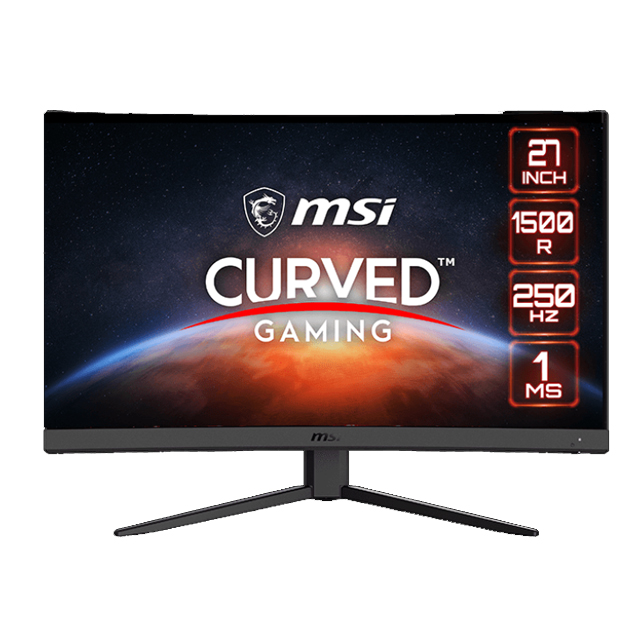 Monitor Gamer Curvo MSI G27C4X LED 27", Full HD, FreeSync, 250Hz, HDMI, Negro