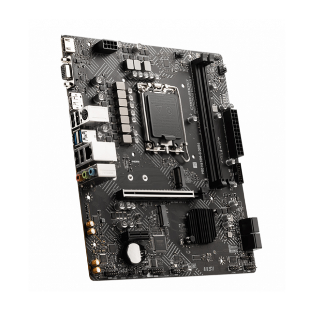 Tarjeta Madre MSI Micro-ATX PRO H610M-G DDR4, S-1700, Intel H610, HDMI, 64GB DDR4 para Intel