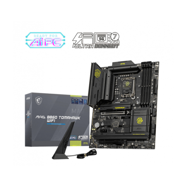 Tarjeta Madre MSI MAG B860 TOMAHAWK WIFI, ATX, LGA 1851, Intel B860, 256GB DDR5, HDMI/DP - Steam
