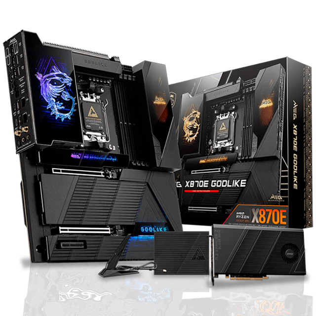 Tarjeta Madre MSI MEG X870E GODLIKE, E-ATX, Socket AM5, AMD X870E, 256GB DDR5, DP para AMD