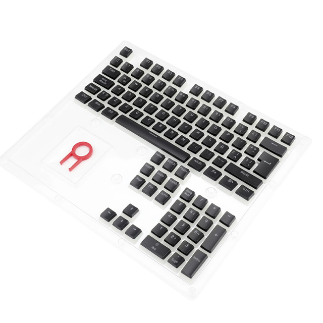 Keycaps Gamer A130 SCARAB Black - Español Latinoamérica