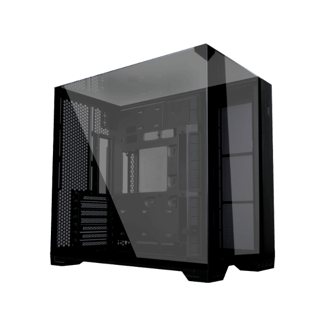 Gabinete Lian Li O11 VISION COMPACT con Ventana, Full Tower, ATX/EATX/micro ATX/Mini-ITX, USB 3.0, sin Fuente, Negro