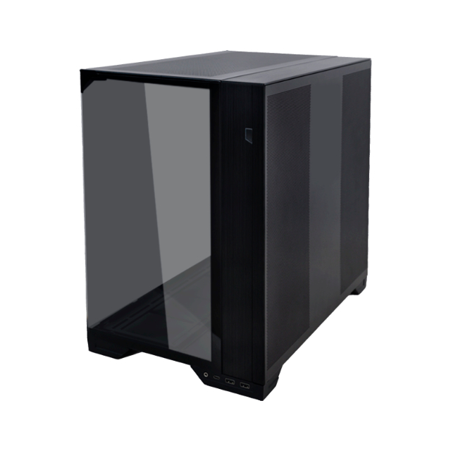 Gabinete Lian Li O11 VISION COMPACT con Ventana, Full Tower, ATX/EATX/micro ATX/Mini-ITX, USB 3.0, sin Fuente, Negro