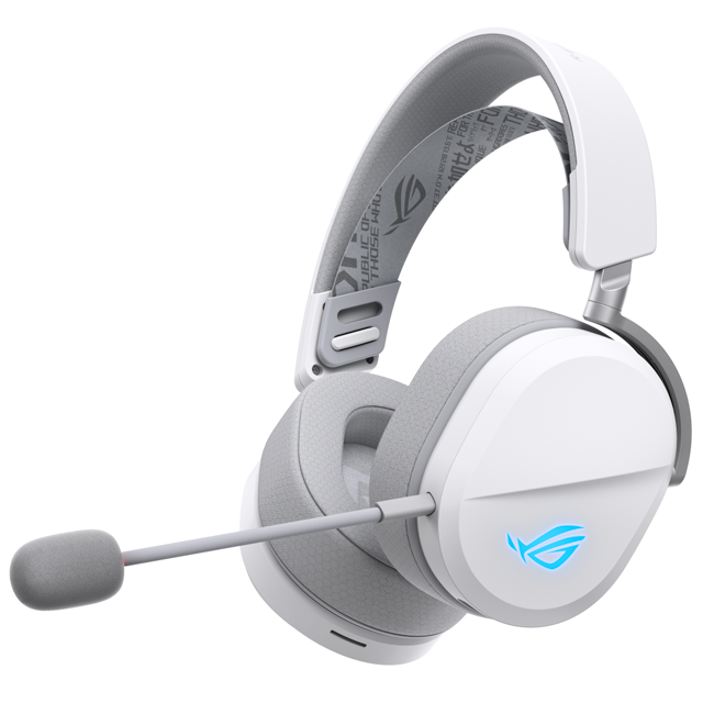 ASUS Audífonos Gamer con Micrófono ROG Pelta, Bluetooth, Inalámbrico, USB-C, Blanco