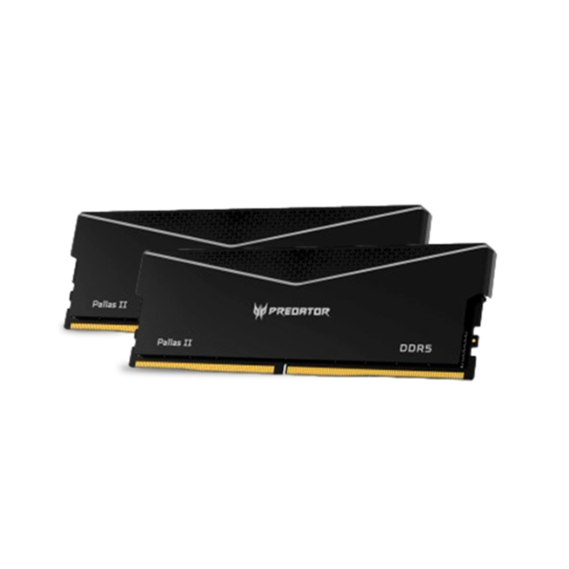 Kit Memoria RAM Acer Predator Palas II DDR5, 6000MHz, 64GB - 2 x 32GB, CL32, XMP/EXPO