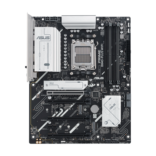 Tarjeta Madre ASUS PRIME B840-PLUS WIFI, ATX, Socket AM5, AMD B840, 192GB DDR5, HDMI/DP para AMD