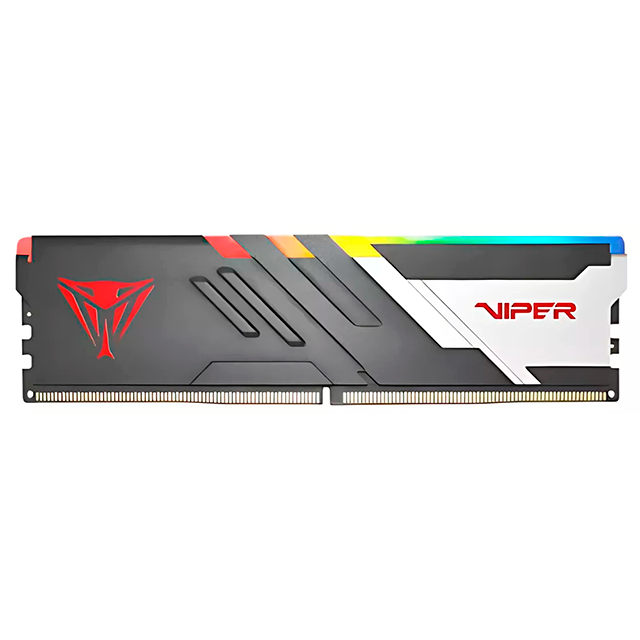 Memoria RAM Patriot VIPER VENOM RGB DDR5, 6000MHz, 32GB, CL30, XMP/EXPO