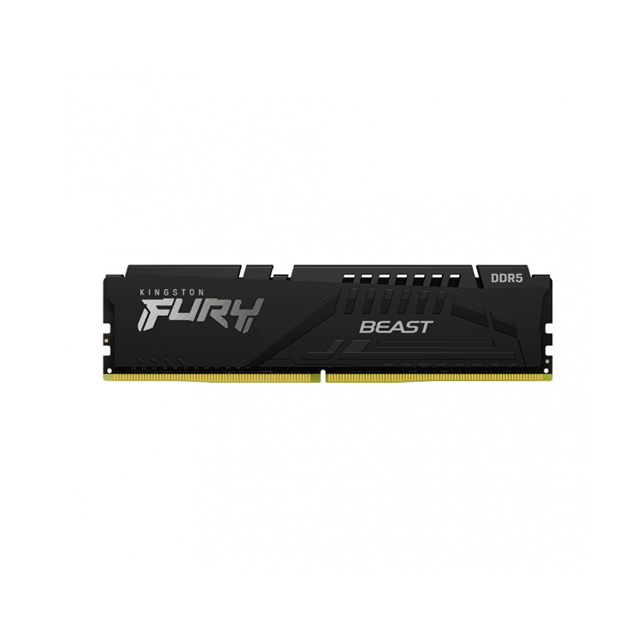 Memoria RAM Kingston FURY Beast DDR5, 6000MHz, 16GB, Non-ECC, CL40, XMP