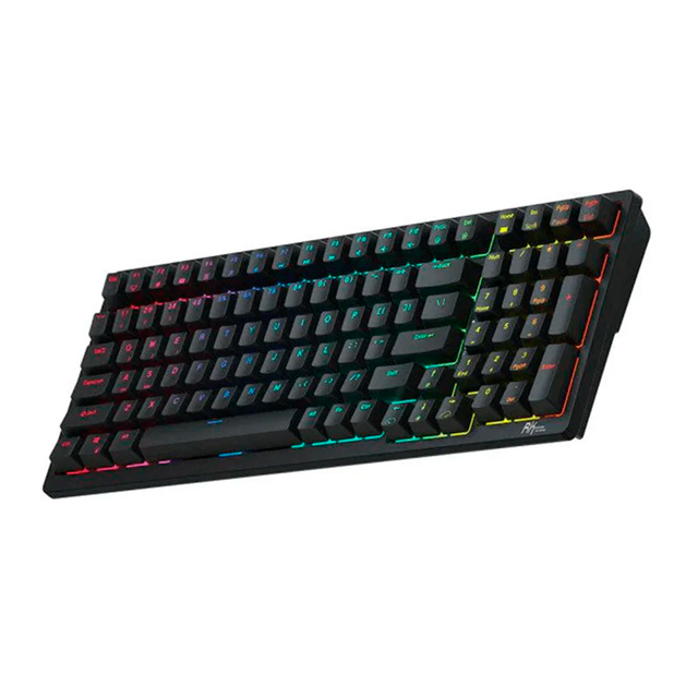 RK Royal Kludge RK98BK 98% RGB retroiluminado teclado mecánico color Negro
